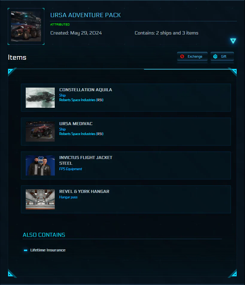 Ursa Adventure Pack (Const. Aquila + Ursa Medivac) - Original Concept LTI - Image 2