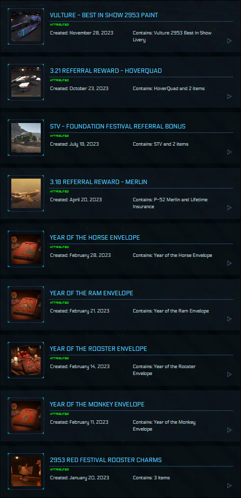 IDRIS M / Javelin / MMHC / 2600+ Referrals and more Star Citizen Account - Image 16