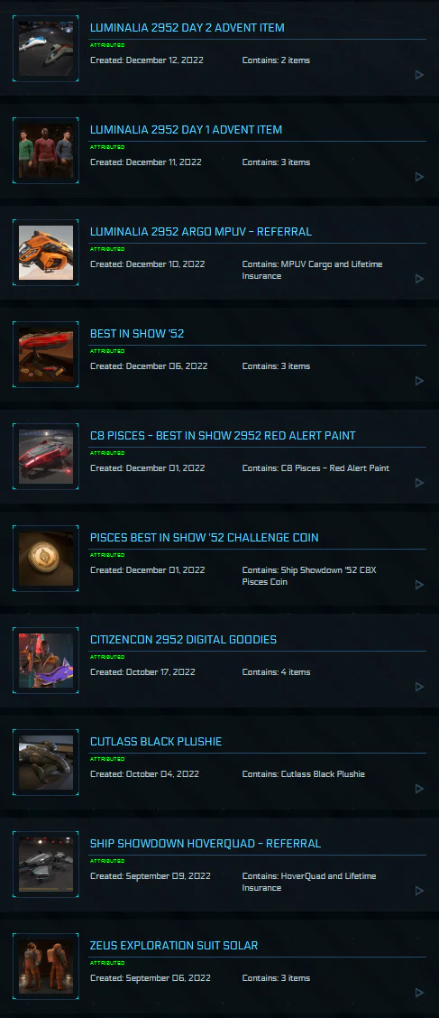 IDRIS M / Javelin / MMHC / 2600+ Referrals and more Star Citizen Account - Image 18