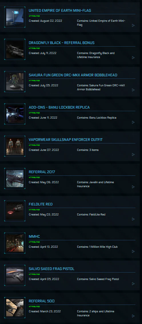 IDRIS M / Javelin / MMHC / 2600+ Referrals and more Star Citizen Account - Image 19