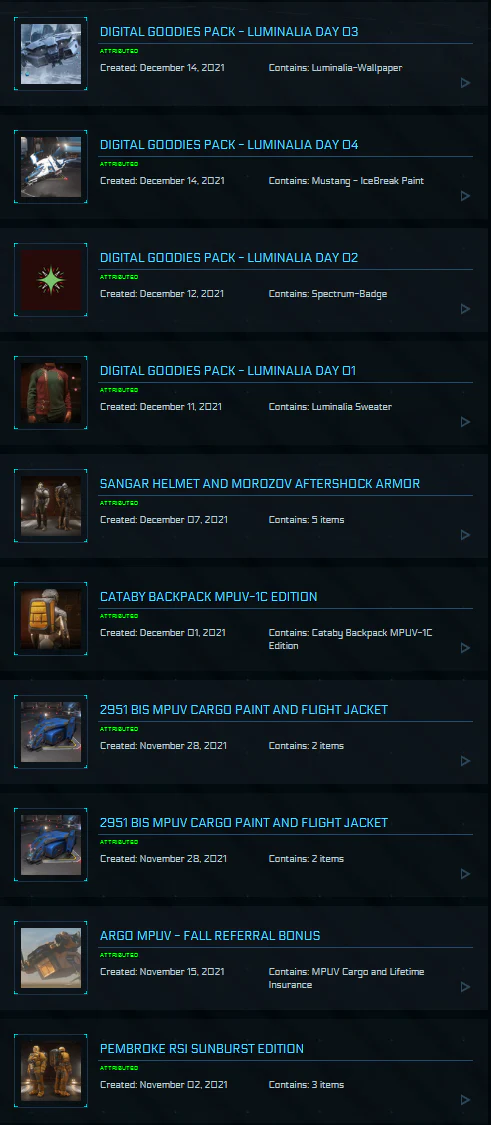 IDRIS M / Javelin / MMHC / 2600+ Referrals and more Star Citizen Account - Image 21