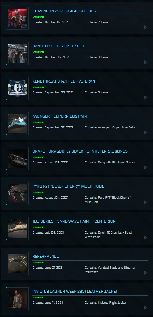 IDRIS M / Javelin / MMHC / 2600+ Referrals and more Star Citizen Account - Image 22