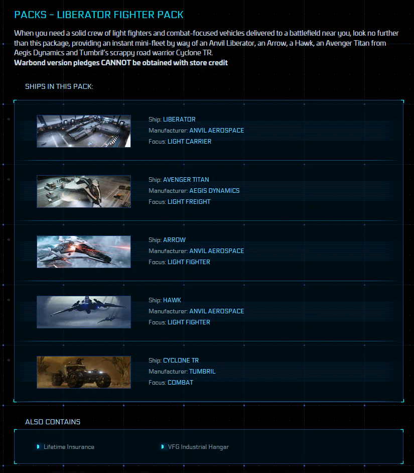 Liberator Fighter Pack Original Concept - LTI - Image 3