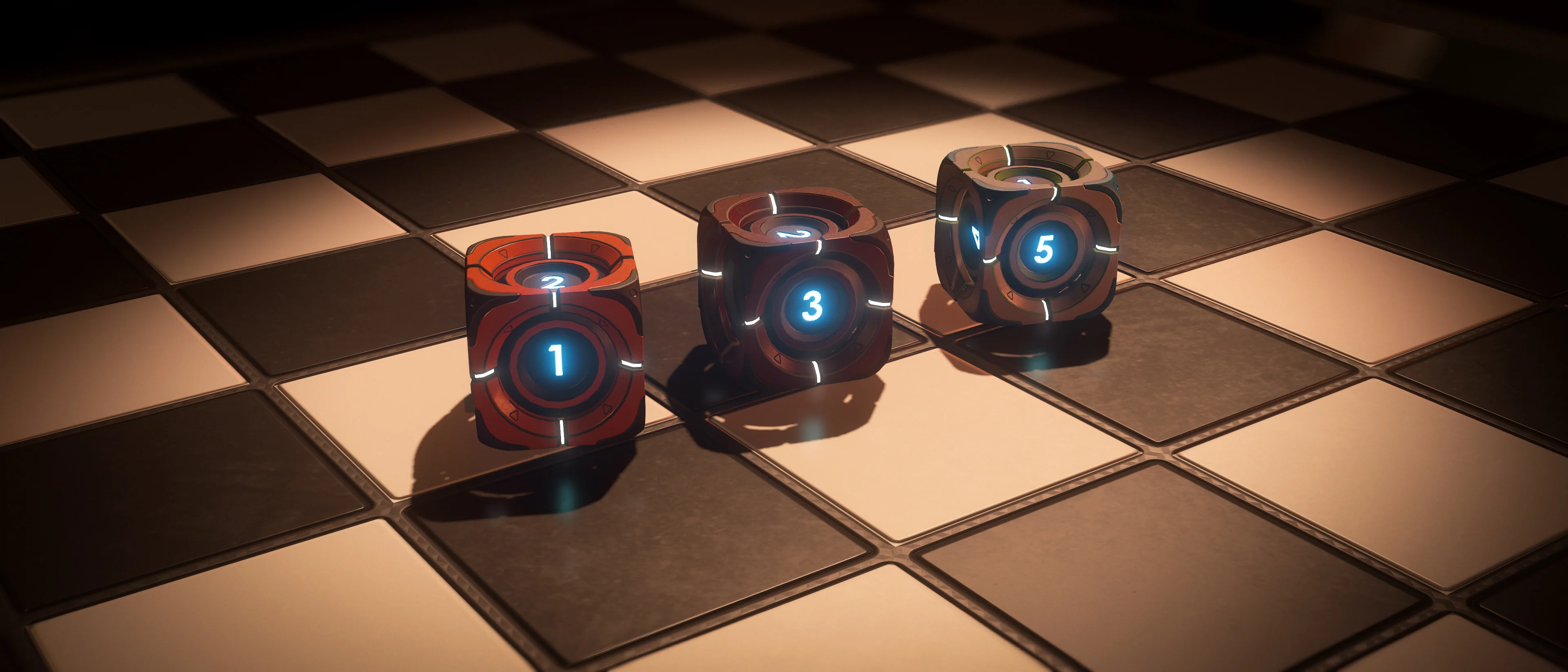 Six-Sided Rotating Dice Set - Image 2